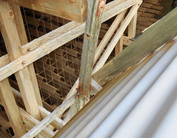 iron rot around carbon steel bolt connections iron rot around carbon steel bolt connections