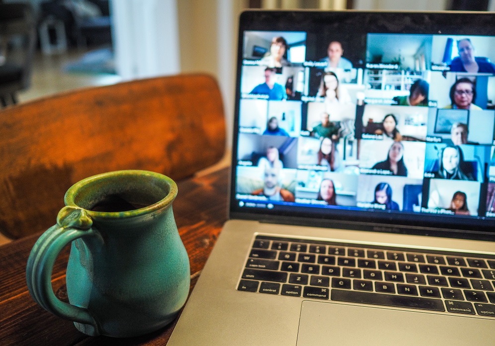 zoom call during working from home