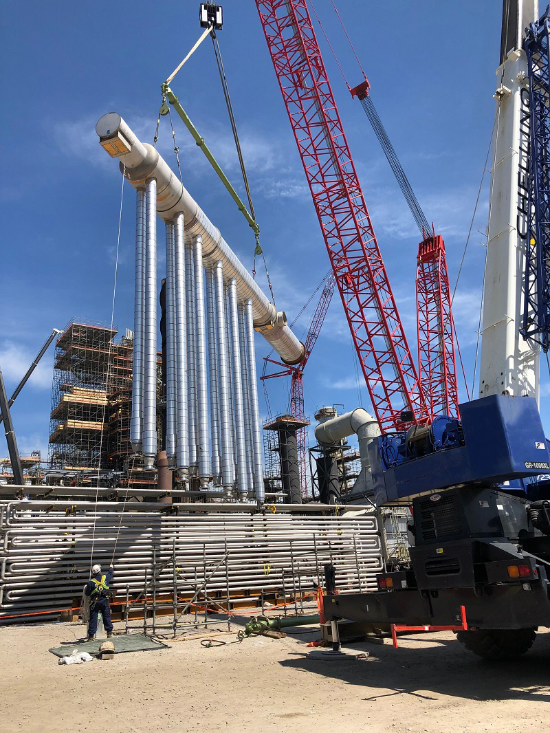crane on job site crane on job site