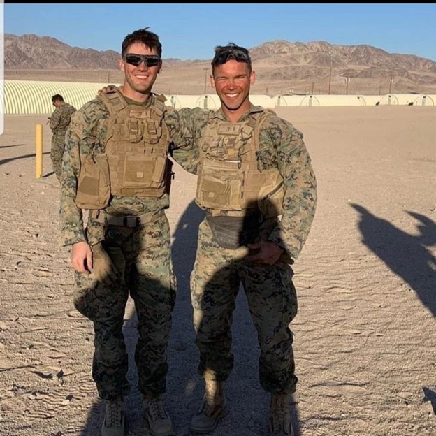 kevin kukla and roommate together on the last day in 29 palms
