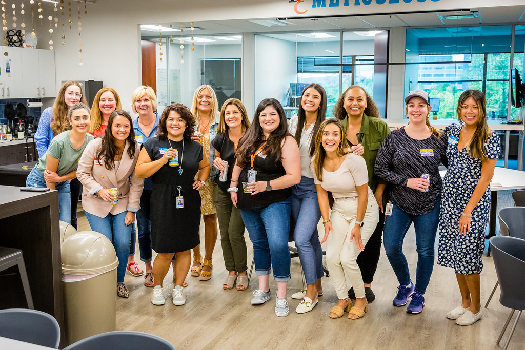 Alesia Truong with the other women of Brindley Engineering Alesia Truong with the other women of Brindley Engineering