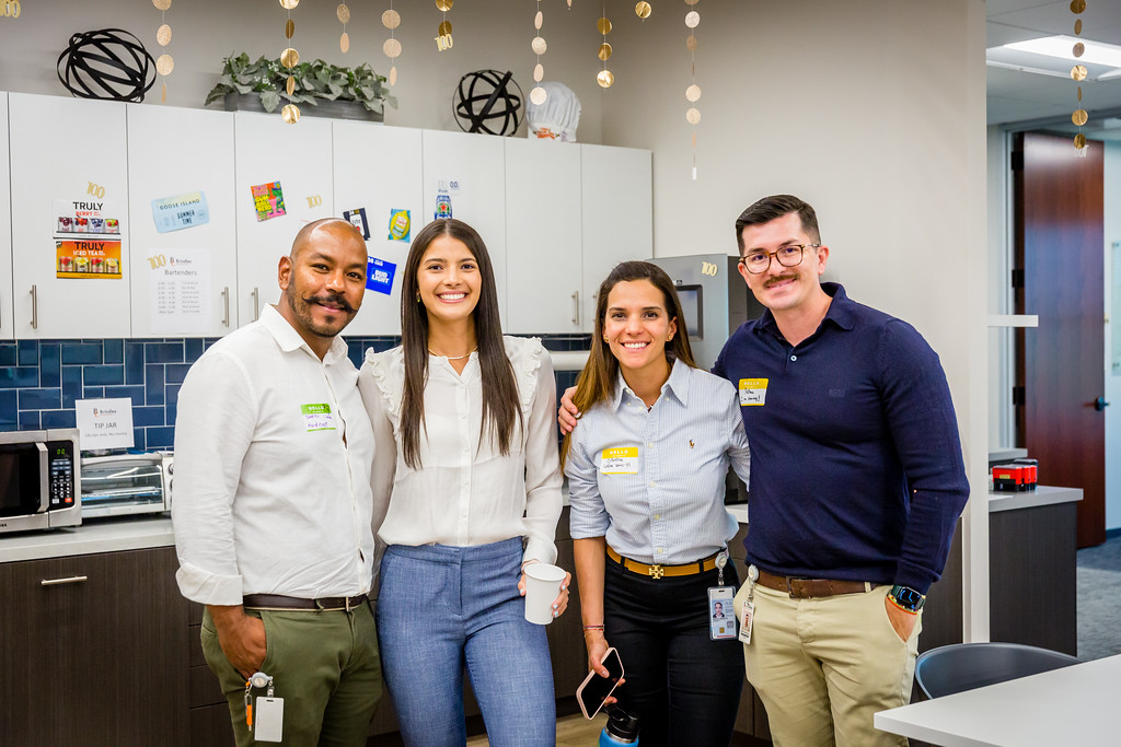 Cristina_Rincon_with_other_BE_team_members cristina rincon with her coworkers at brindley event