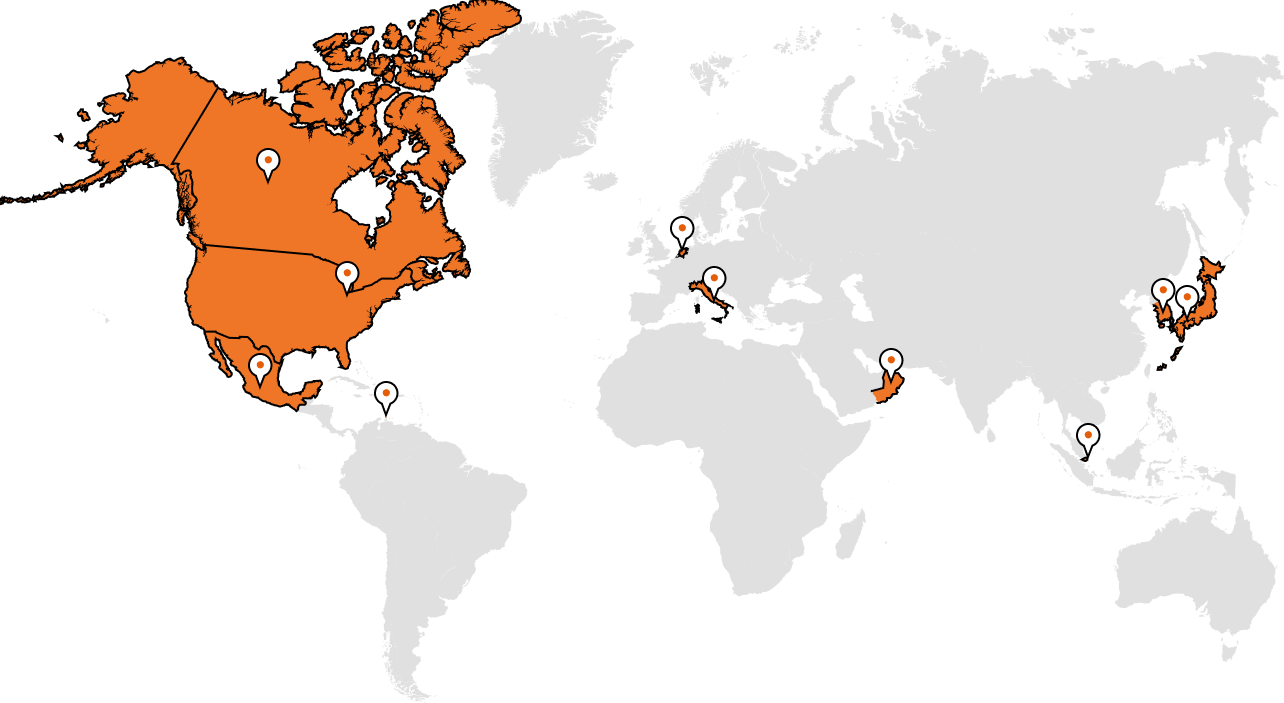 Service_Locations_Map Brindley Engineering Coverage areas