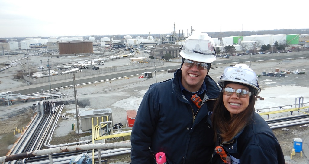 alesia truong onsite for tank reliability engineering project