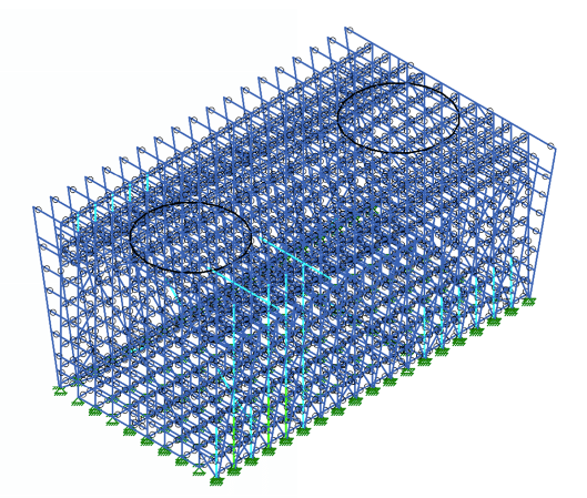 Structural Analysis Model of the Cooling Tower Structural Analysis Model of the Cooling Tower