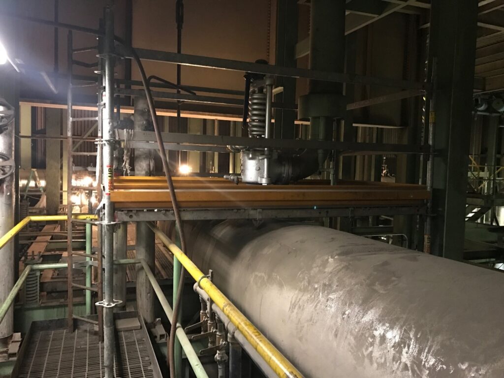 Steam Line Machine Steam Line Pipe Stress Analysis & Replacement | Brindley Engineering